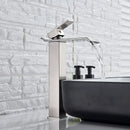 DecorBites™ Gold Basin Faucet Single Level Mixer Tap Hot Cold Water Bathroom Sink Tap