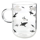 DecorBites™ Glass Coffee Mug 320ml Cute Squirrel Tea Cup Heat Resistant Beer Mug