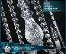 DecorBites™ Large Stair Crystal Chandelier 15 Arms Gold/Silver K9 Crystal Luxury Light