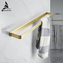 DecorBites™ Gold Bath Hardware Set: Towel Ring, Toilet Brush Holder - WF-552200
