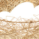 DecorBites™ Bird's Nest Pendant Lights Gold Silver Aluminum Wire Nordic Art E27 Restaurant Bedroom