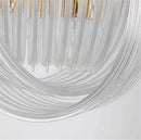 DecorBites™ Art Glass Tube Pendant Chandelier Dining Room Hanging Lamp