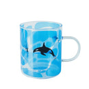 DecorBites™ Glass Coffee Mug 320ml Cute Squirrel Tea Cup Heat Resistant Beer Mug