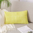 DecorBites™ Corduroy Flocking Velvet Pillow Cover 40x60cm