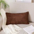 DecorBites™ Corduroy Flocking Velvet Pillow Cover 40x60cm