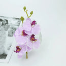 DecorBites™ Artificial Butterfly Orchid Bouquet Silk Flowers for Home Wedding Decoration Bouquet