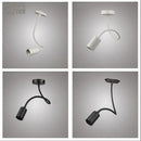 DecorBites™ LED Flex Track Light for Clothing Stores - Black White Bendable Rod Bend Lighting