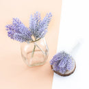 DecorBites™ Lavender Foam Wreaths Home Wedding Decor Silk Flowers Bouquet