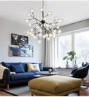 DecorBites™ LED Firefly Chandelier: Modern Tree Branch Ceiling Lamp for Stylish Home Decor