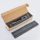 DecorBites™ Brushed Nickel Bathroom Hardware Set: Robe Hook, Towel Rail, Bar Rack, Shelf, Tissue Holder