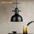 DecorBites™ Industrial Pendant Light: Retro Iron Hanging Lamp for Home & Store Decor Lighting