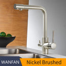 DecorBites™ Kitchen Faucet with Water Purification Features - Deck Mounted 360 Rotation