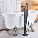 DecorBites™ Black Bronze Bathtub Mixer Faucet | Single Handle Waterfall Tub Fixture