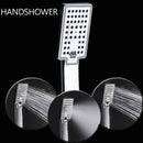 DecorBites™ LED Light Shower Panel Faucet with Waterfall Rain Shower Head and Massage Jets