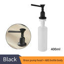 DecorBites™ 400ML Plastic Liquid Soap Dispenser Spray for Kitchen and Bathroom
