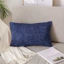 DecorBites™ Corduroy Flocking Velvet Pillow Cover 40x60cm