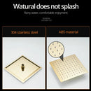 DecorBites™ Gold Bath Rain Shower Wall Concealed Faucet Set