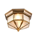DecorBites™ Copper Ceiling Lamp: Retro American European Living Room Bedroom Light