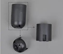 DecorBites™ E27 Lamp Bulb Holder Fitting, Black/White, 110v-220v Lighting Accessory