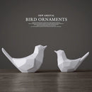 DecorBites™ Couple Birds Resin Figurines for Home Decor and Tabletop Ornaments