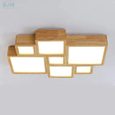 DecorBites™ Japanese Solid Wood Ceiling Lamp for Home Living Room Bedroom Study