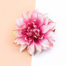 DecorBites™ 10pcs Silk Gerbera Decorative Flowers for Home Wedding DIY - Fake Stamen Brooch