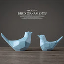 DecorBites™ Couple Birds Resin Figurines for Home Decor and Tabletop Ornaments