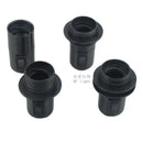 DecorBites™ E27 Socket Lamp Base Switch 4A, 250V Black Fitting Bulb Holder Socket