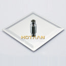 DecorBites™ 20cmx20cm Ultra Thin Rain Shower Head with 42cm Arm