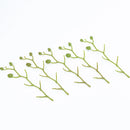 DecorBites™ Artificial Butterfly Orchid Bouquet Silk Flowers for Home Wedding Decoration Bouquet