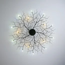 DecorBites™ LED Branch Iron Ceiling Lamp for Bedroom & Living Room Decor