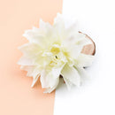 DecorBites™ 10pcs Silk Gerbera Decorative Flowers for Home Wedding DIY - Fake Stamen Brooch