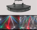 DecorBites™ LED Eight-Beam RGBW Laser DJ Disco Light - High Brightness Scanner Beam Bar