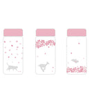 DecorBites™ Kawaii Sakura Glass Water Bottle 310ml Cute Cartoon Animal Design