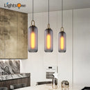 DecorBites™ Glass Ball Pendant Lights for Living Room, Dining Room, Bar - Luxury Industrial Style