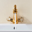 DecorBites™ Dragon Handle Basin Faucet - Antique Bronze Vessel Sink Mixer Tap