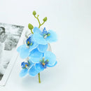 DecorBites™ Artificial Butterfly Orchid Bouquet Silk Flowers for Home Wedding Decoration Bouquet