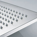 DecorBites™ 16" LED Rainfall Shower Head with Color Changing Lights.