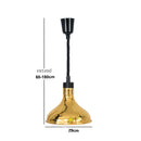 DecorBites™ 250W Electric Heat Lamp Food Preservation Pendant Light