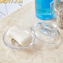 DecorBites™ Glass Soap Dish Bathroom Accessory, Matte Finish