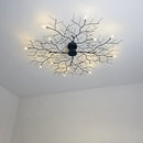 DecorBites™ LED Branch Iron Ceiling Lamp for Bedroom & Living Room Decor