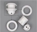 DecorBites™ E27 Lamp Bulb Holder Fitting, Black/White, 110v-220v Lighting Accessory