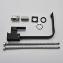 DecorBites™ Kitchen Faucet: Brushed Gold/Nickle/Black Hot Cold Mixer Crane Water Tap