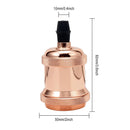 DecorBites™ Industrial E27 Screw Base Lamp Holder Ceiling Light Fixture