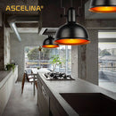 DecorBites™ Industrial Pendant Light: Retro Iron Hanging Lamp for Home & Store Decor Lighting
