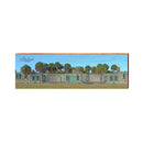 HUN1C1M | Wall Art Print on Real Wood