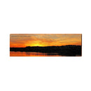 HUN1C2M | Wall Art Print on Real Wood