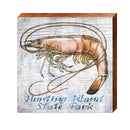 Hunting Island State Park Shrimp | Real Wood Art Print