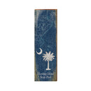 Hunting Island State Park South Carolina Flag NOAA Chart | Real Wood Art Print