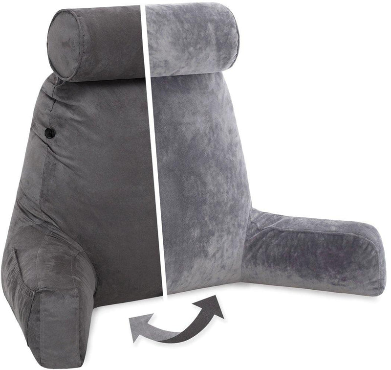 XXL Husband Pillow Aspen Edition Backrest Pillow with Memory Foam